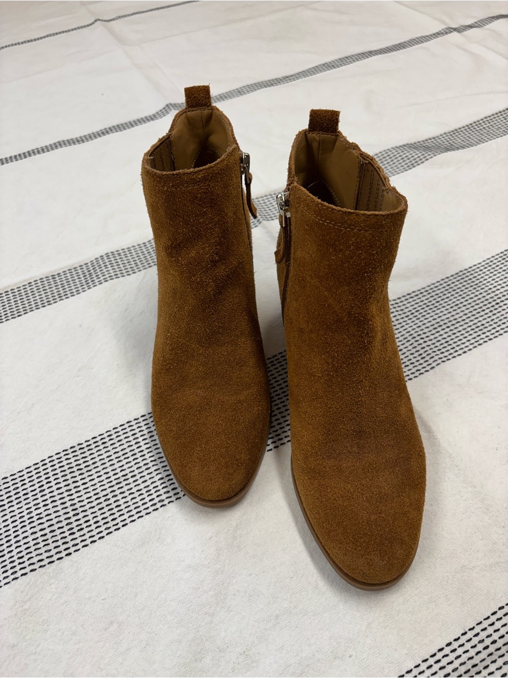 Franco Sarto Suede wedge Ankle Boots